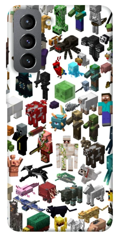 Чохол на Samsung Galaxy S21 FE Minecraft v4 фото 1 з 1