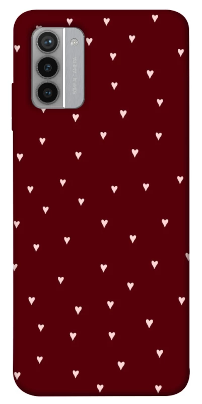 Чехол на Nokia G42 Smal hearts фото 1 из 1