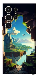 Чохол на Samsung Galaxy S25 Ultra Minecraft sunrise фото 1 з 1