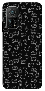Чохол на Xiaomi Mi 10T Black Cats фото 1 з 1