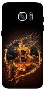 Чехол на Samsung G935F Galaxy S7 Edge Smoky Bitcoin фото 1 из 1