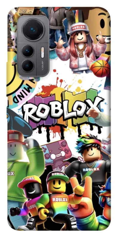 Чехол на Xiaomi 12 Lite Roblox Characters Collage фото 1 из 1