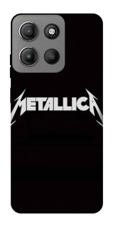 Чехол на Motorola Moto G15 4G Metallica logo фото 1 Чехол на Motorola Moto G15 4G Metallica logo фото 1 из 1