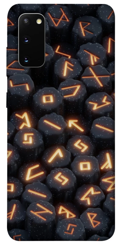 Чохол на Samsung Galaxy S20 Вогняні руни фото 1 з 1