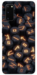 Чехол на Samsung Galaxy S20 Огненые руны фото 1 из 1