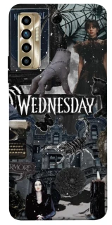 Чехол на TECNO Camon 17P Wednesday Collage ver.2 фото 1 из 1