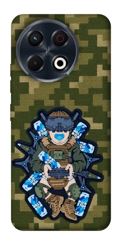 Чехол на TECNO Spark 30 Pro (KL7) PILOT NON STOP фото 1 из 1