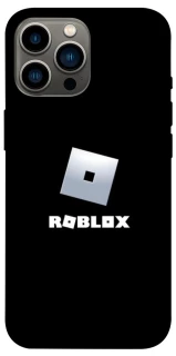 Чехол на Apple iPhone 12 Pro Max (6.7") Roblox logo black фото 1 из 1