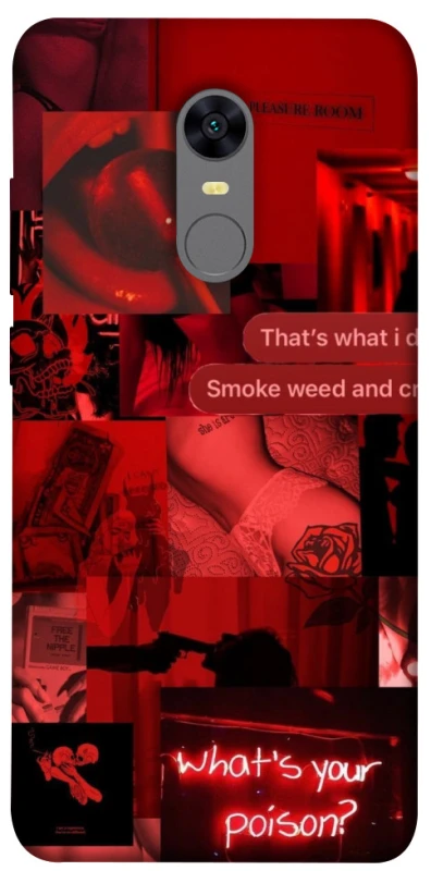 Чохол на Xiaomi Redmi 5 Plus / Redmi Note 5 (Single Camera) Love collage ver.1 фото 1 з 1