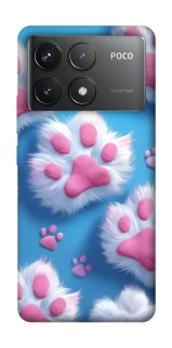 Чехол на Xiaomi Poco F6 Pro Cat paw фото 1 из 1