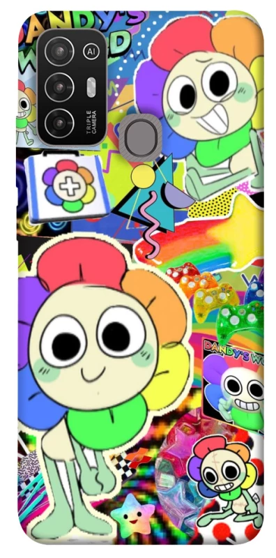 Чохол на ZTE Blade A52 Dandy world collage фото 1 з 1