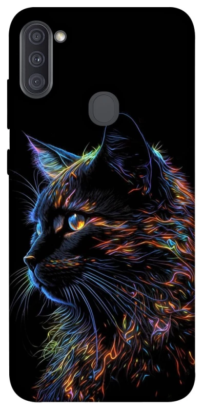 Чохол на Samsung Galaxy A11 Чорний кіт фото 1 з 1