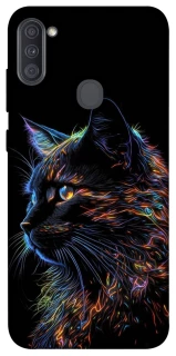 Чохол на Samsung Galaxy A11 Чорний кіт фото 1 з 1