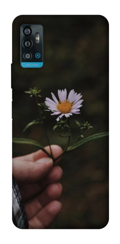 Чехол на ZTE Blade A71 Ромашка v4 фото 1 из 1