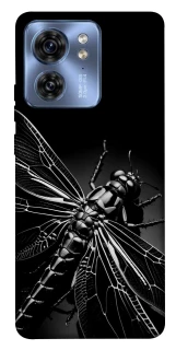 Чехол на Motorola Edge 40 Black dragonfly фото 1 из 1