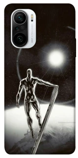 Чохол на Xiaomi Redmi K40 / K40 Pro / K40 Pro+ / Poco F3 Срібний серфер фото 1 з 1