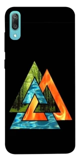 Чехол на Huawei Y6 Pro (2019) Валькнут v4 фото 1 из 1