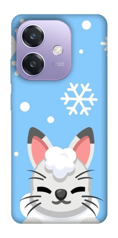 Чохол на Oppo A40m Adopt Me Snow Kitty Smile фото 1 з 1