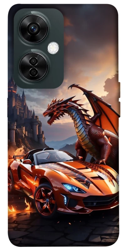 Чехол на OnePlus Nord CE 3 Lite Сar and dragon фото 1 из 1
