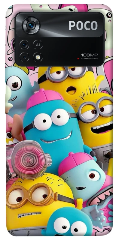 Чохол на Xiaomi Poco X4 Pro 5G Minions ver.1 фото 1 з 1