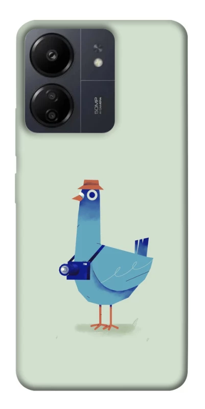 Чохол на Xiaomi Redmi 13C Голуб-детектив фото 1 з 1