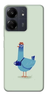 Чохол на Xiaomi Redmi 13C Голуб-детектив фото 1 з 1