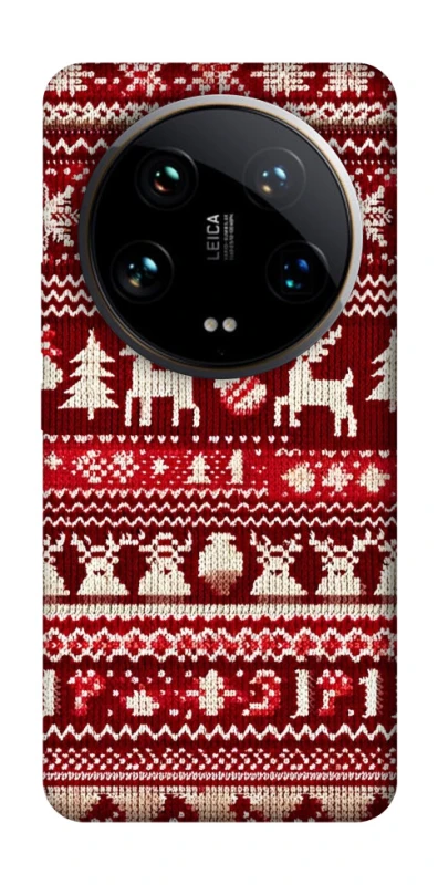 Чохол на Xiaomi 14 Ultra Christmas jumper ver.2 фото 1 з 1