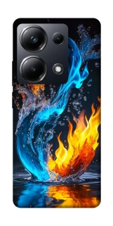 Чохол на Xiaomi Poco M6 Pro 4G Water And Fire фото 1 з 1
