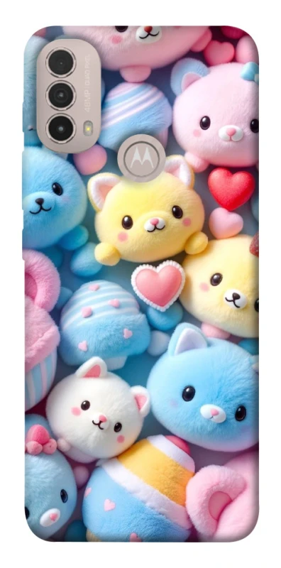 Чохол на Motorola Moto E40 Soft toys фото 1 з 1