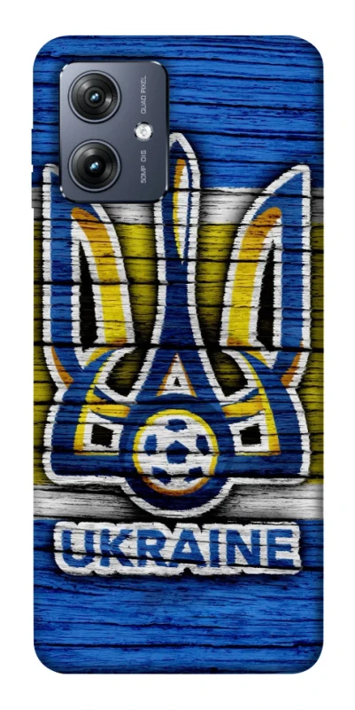 Чохол на Motorola Moto G54 UA-Football ver.1 фото 1 з 1