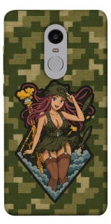 Чохол на Xiaomi Redmi Note 4X / Note 4 (Snapdragon) Military Waifu фото 1 з 1
