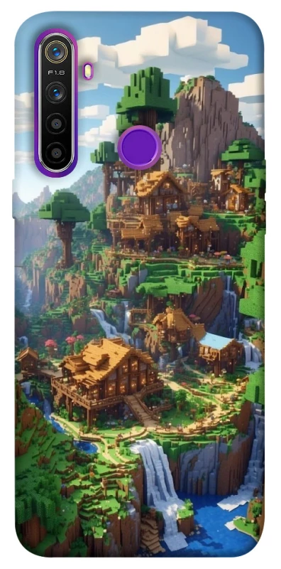Чохол на Realme 5 Minecraft universe фото 1 з 1