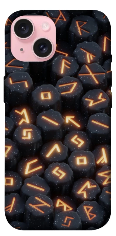 Чехол на Apple iPhone 15 (6.1") Огненые руны фото 1 из 1