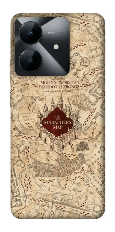 Чехол на Realme Note 60x Marauders map фото 1 из 1