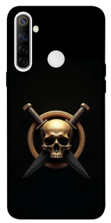 Чохол на Realme 6i Golden Skull фото 1 з 1