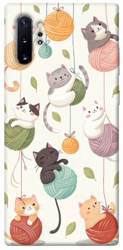 Чохол на Samsung Galaxy Note 10 Plus Funny Kittens фото 1 з 1
