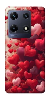 Чохол на Infinix Note 30 Pro Many hearts фото 1 з 1