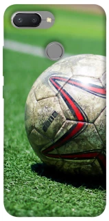 Чохол на Xiaomi Redmi 6 М'яч на газоні фото 1 з 1