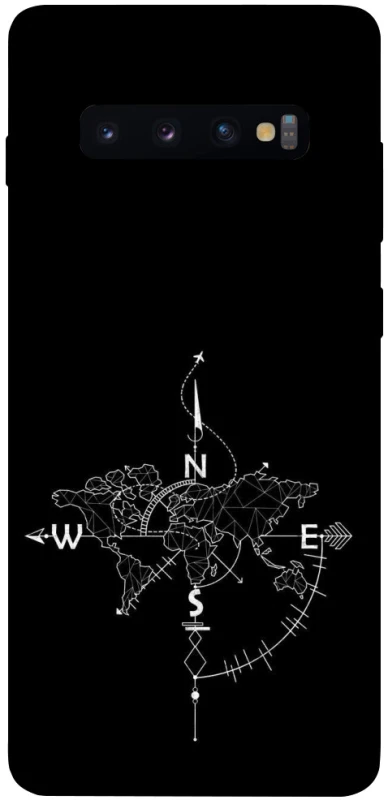 Чехол на Samsung Galaxy S10+ Travel Map фото 1 из 1