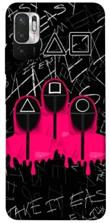 Чохол на Xiaomi Redmi Note 10 5G squid game v4 фото 1 з 1