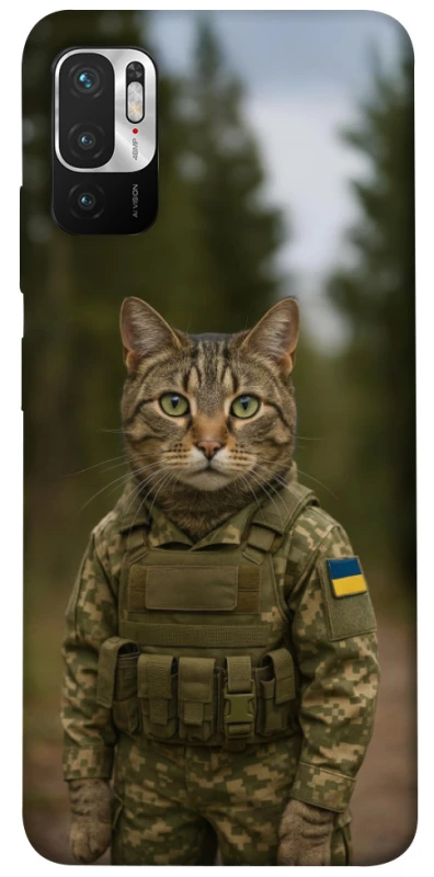 Чохол на Xiaomi Redmi Note 10 5G Кіт захисник фото 1 з 1