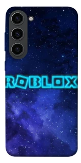 Чехол на Samsung Galaxy S23 Roblox Space Logo Blue фото 1 из 1
