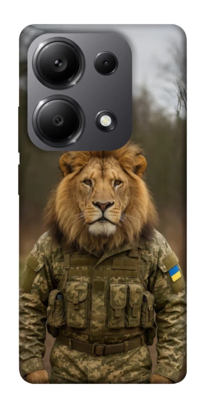 Чохол на Xiaomi Redmi Note 13 Pro 4G Лев захисник фото 1 з 1