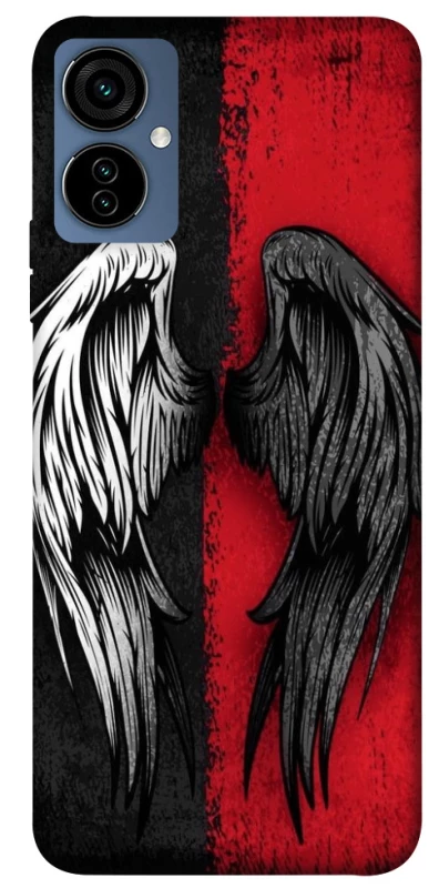 Чехол на TECNO Camon 19 Neo Angel and Devil фото 1 из 1