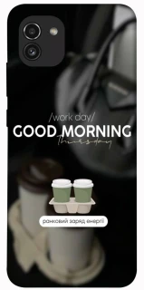 Чехол на Samsung Galaxy A03 Thursday coffee фото 1 из 1