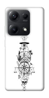 Чехол на Xiaomi Redmi Note 14S Tattoo ver.7 фото 1 из 1