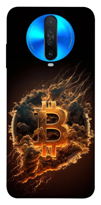 Чехол на Xiaomi Redmi K30 Smoky Bitcoin фото 1 из 1
