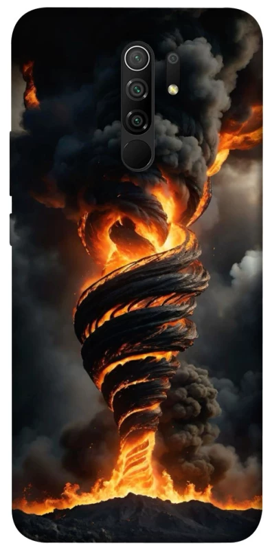 Чехол на Xiaomi Redmi 9 Огненный торнадо фото 1 из 1