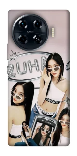 Чехол на TECNO Spark 20 Pro+ Kazuha v2 - LE SSERAFIM фото 1 из 1