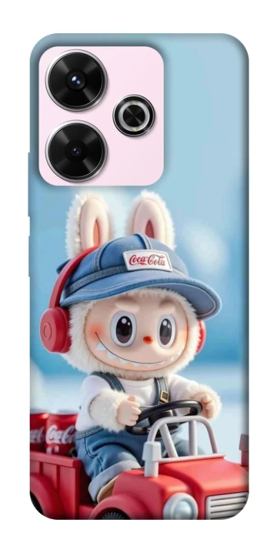 Чохол на Xiaomi Redmi 13 4G Labubu in the car фото 1 з 1